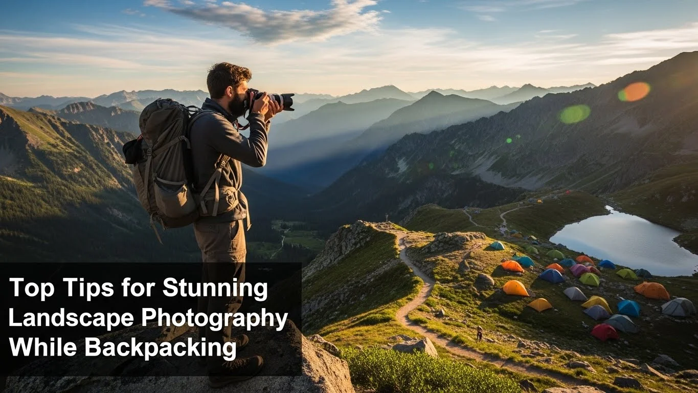 Top Tips for Stunning Landscape Photography While Backpacking