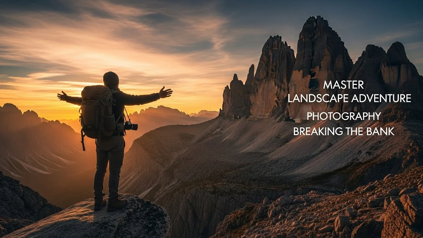 Master Landscape Adventure Photography Without Breaking the Bank