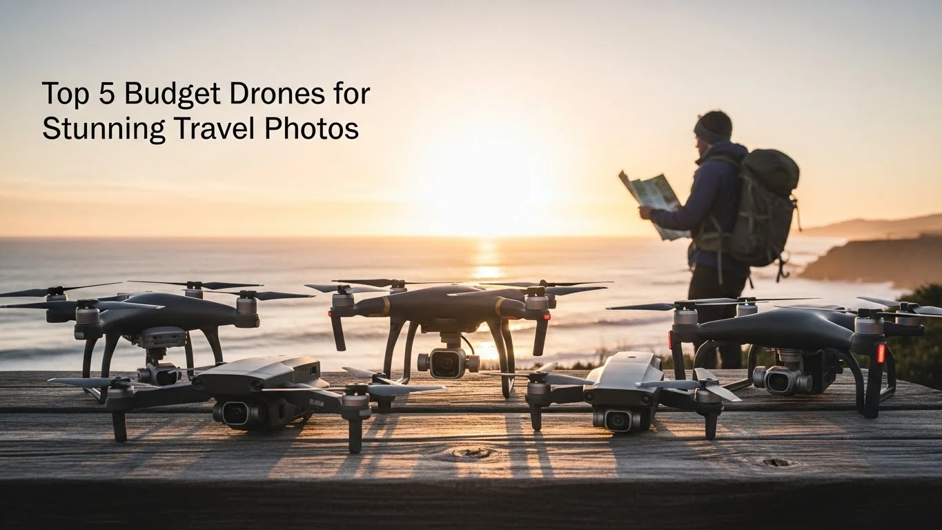 Top 5 Budget Drones for Stunning Travel Photos
