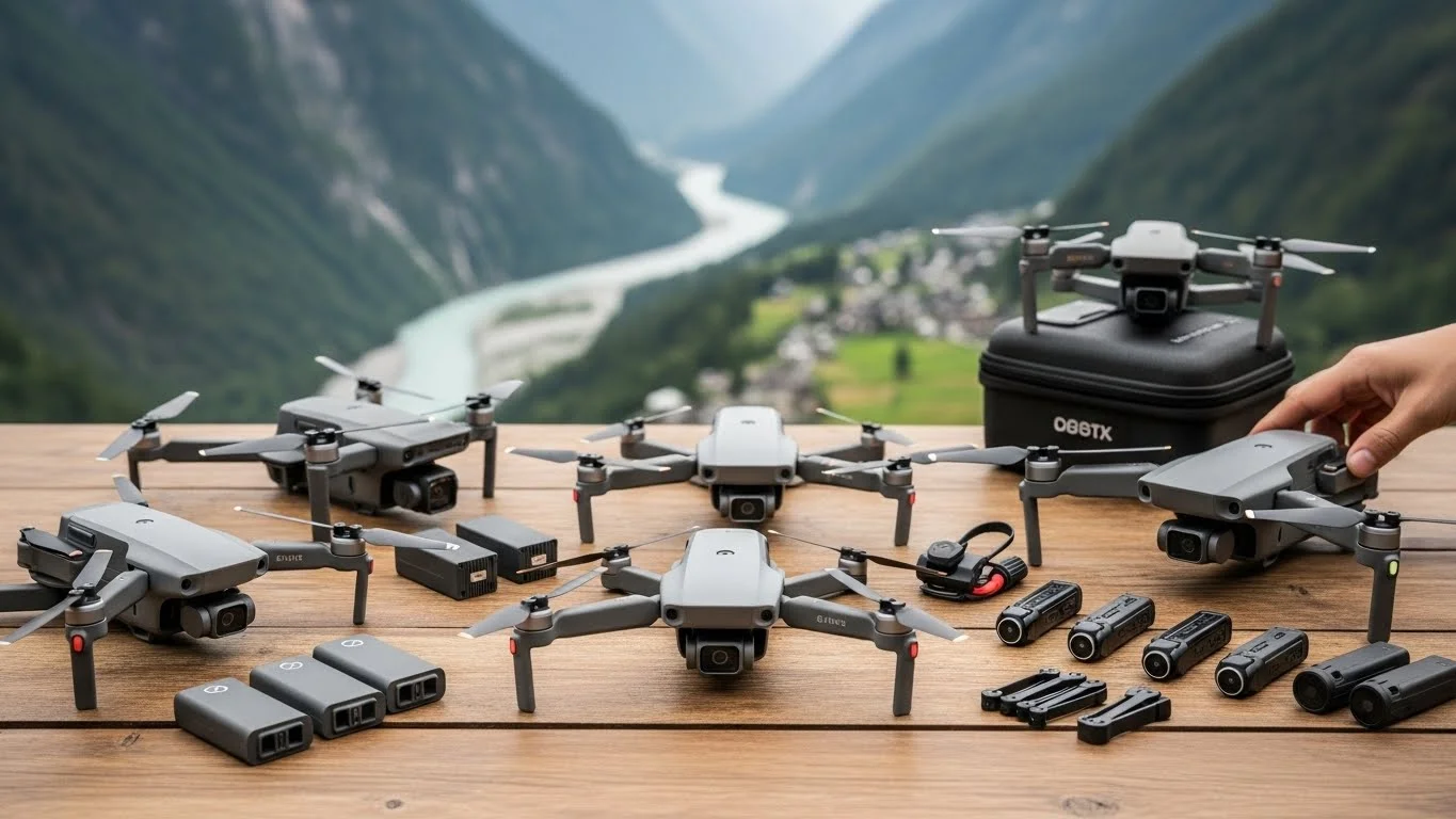 Best Compact Drones for Stunning Aerial Travel Shots