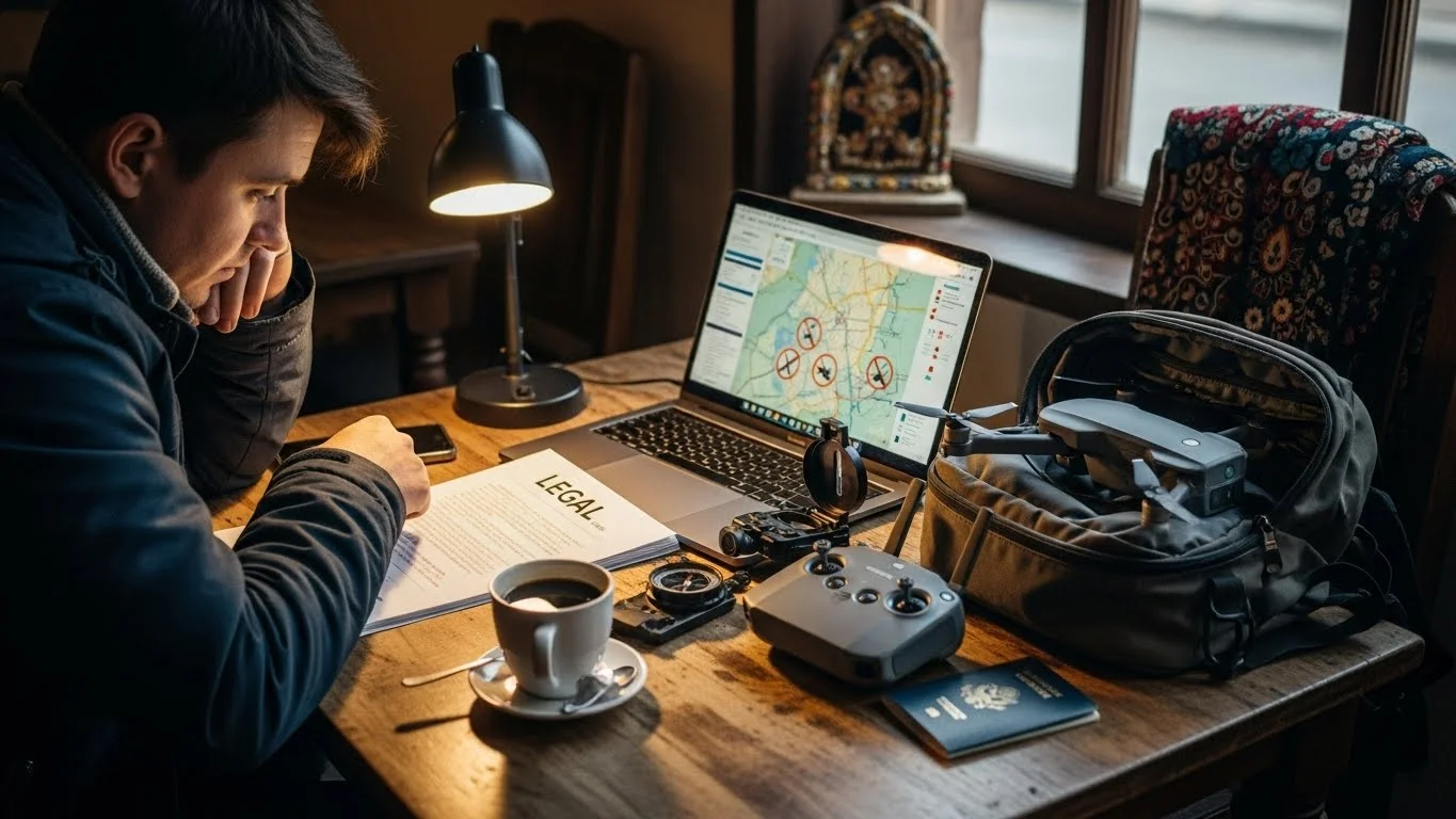 Navigating Legalities of Aerial Photography While Traveling