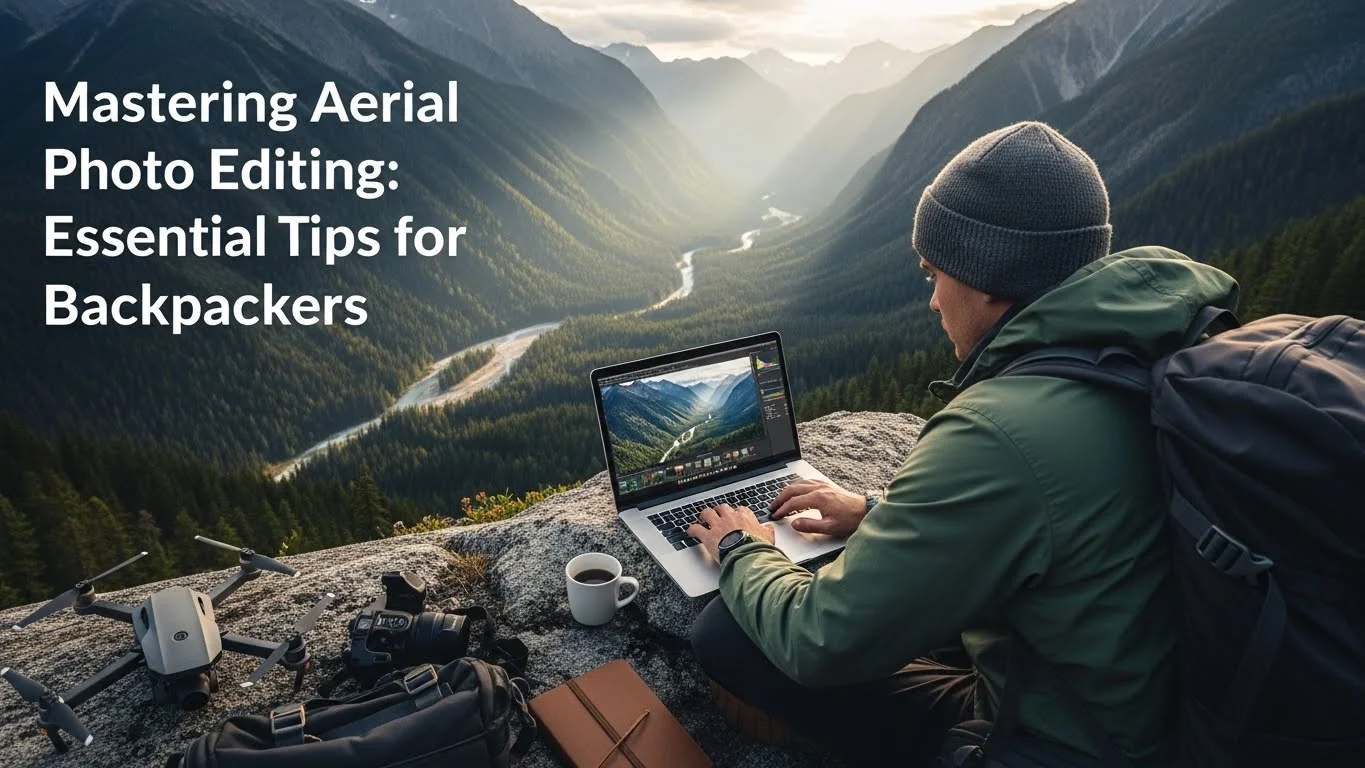 Mastering Aerial Photo Editing: Essential Tips for Backpackers