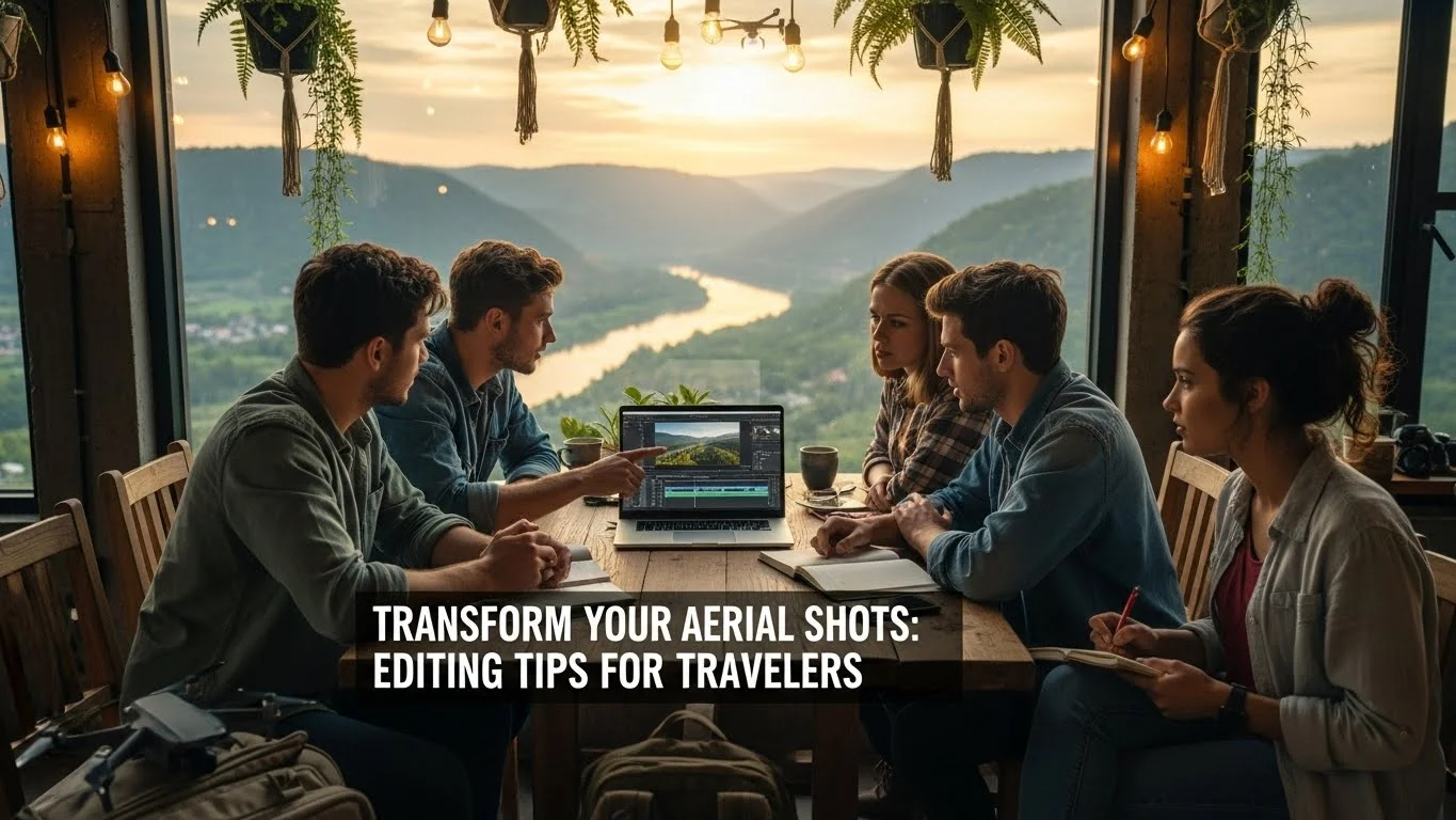 Transform Your Aerial Shots: Editing Tips for Travelers