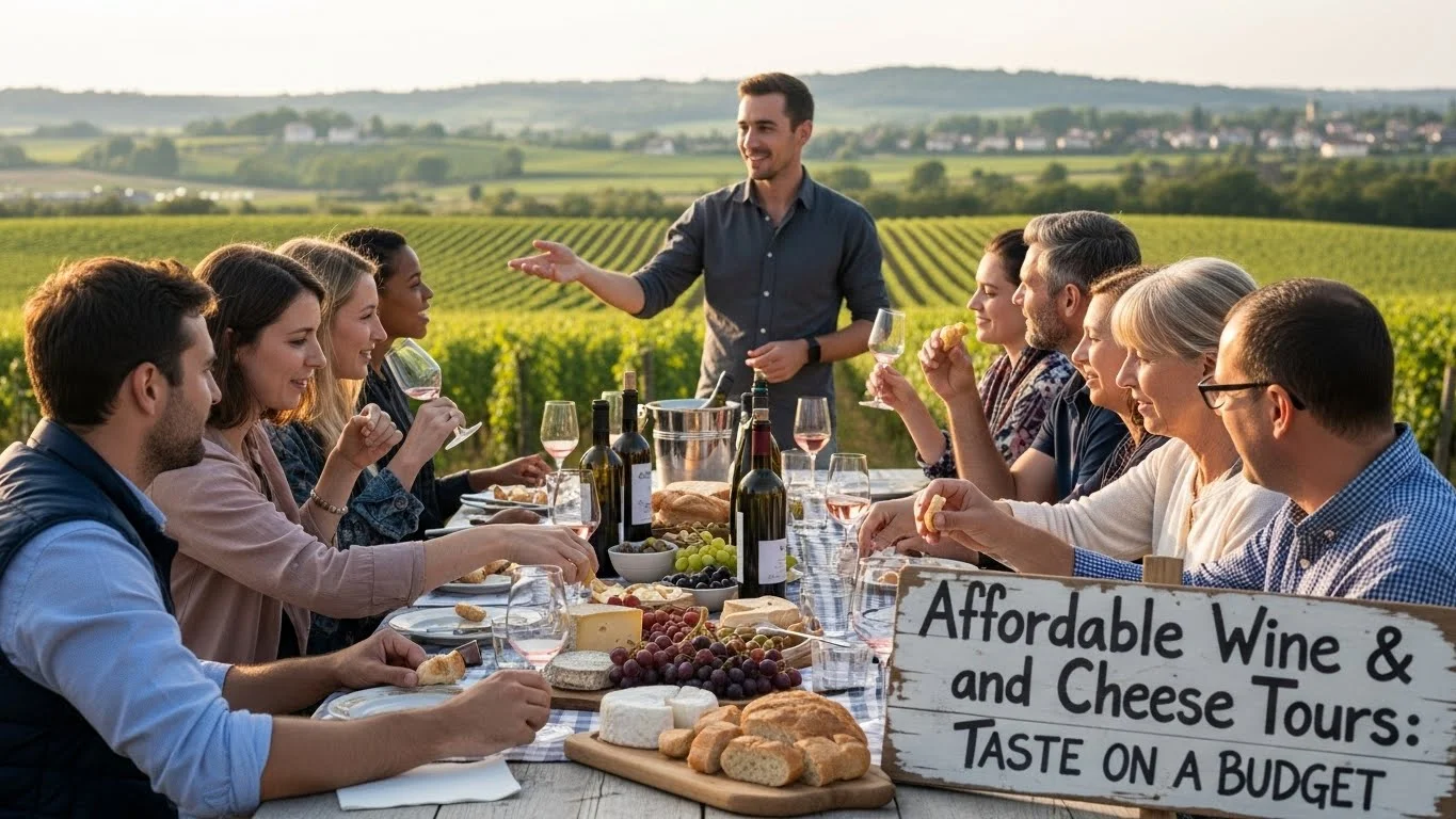 Affordable Wine and Cheese Tours: Taste on a Budget