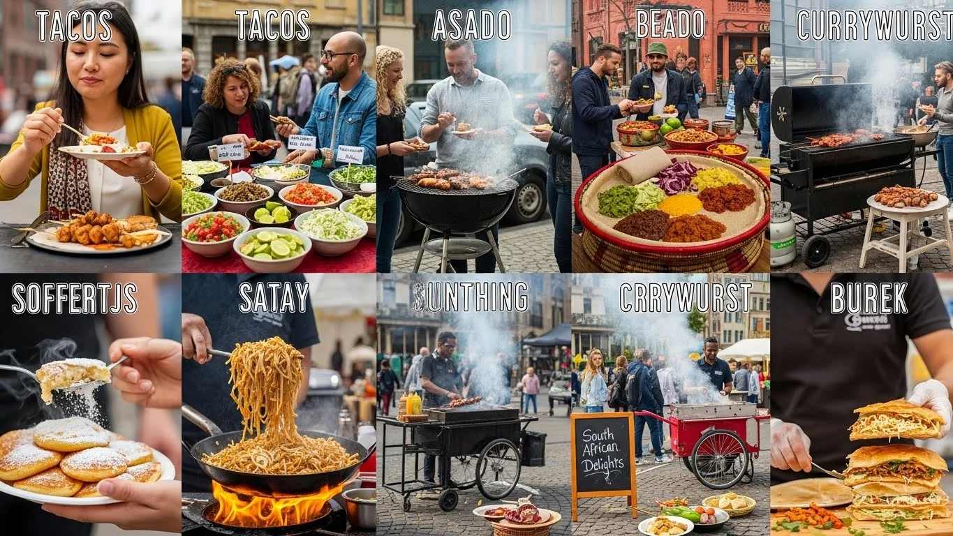Culinary Delights: Unique Street Foods from Every Continent
