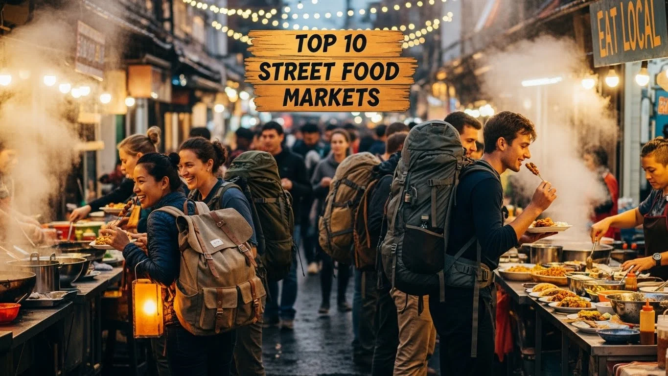 Top 10 Must-Visit Street Food Markets for Backpackers