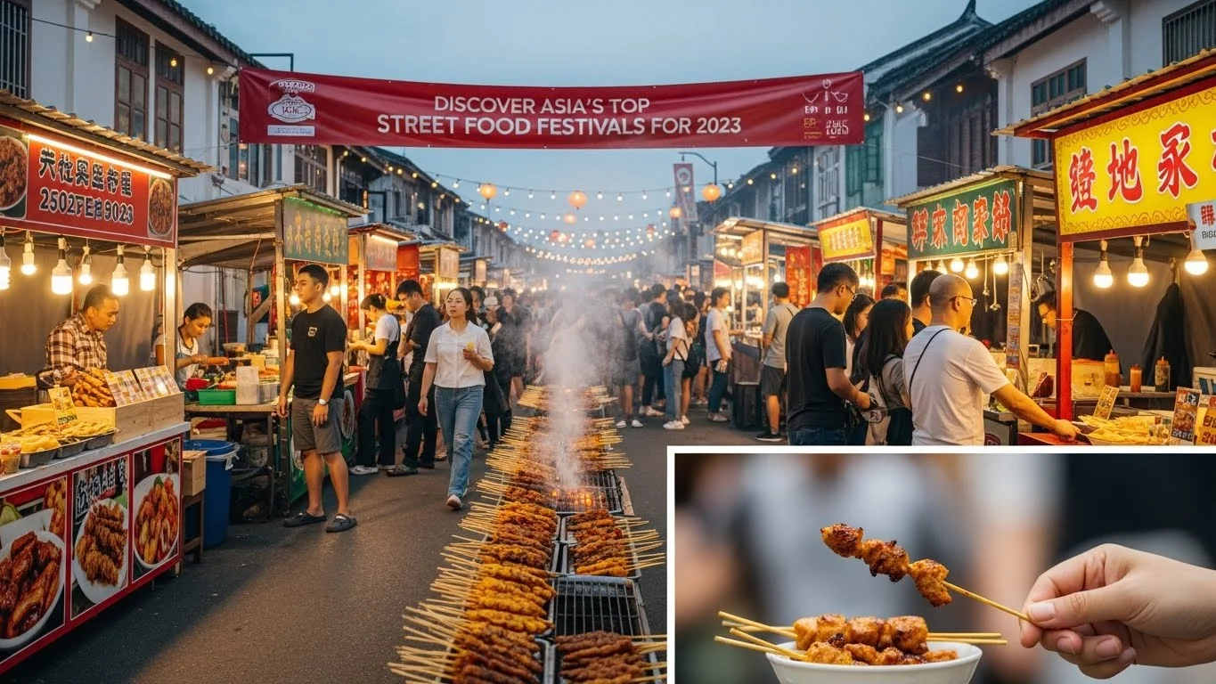 Discover Asia's Top Street Food Festivals for 2023