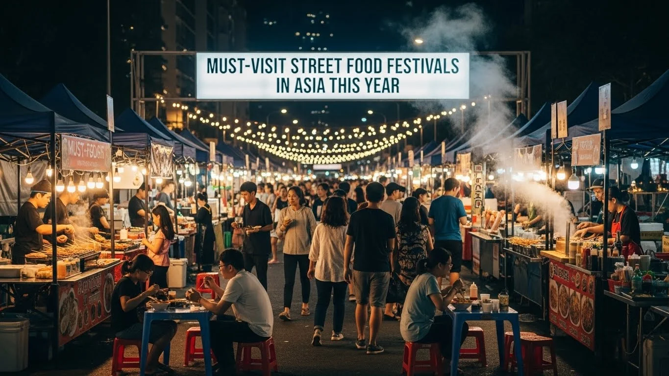 Must-Visit Street Food Festivals in Asia This Year