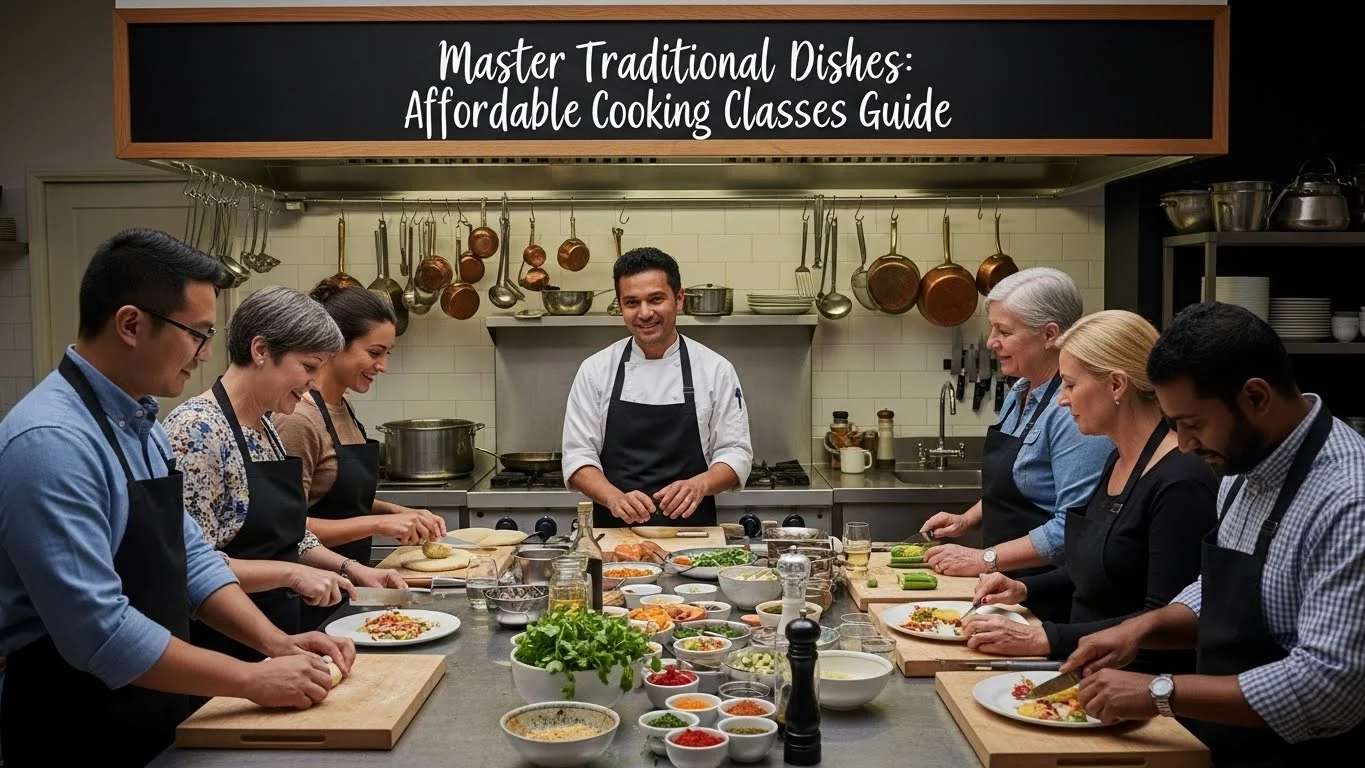Master Traditional Dishes: Affordable Cooking Classes Guide