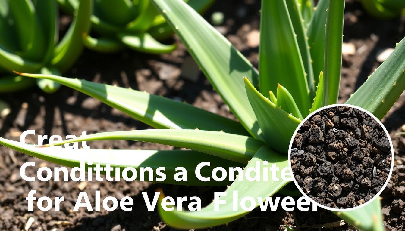aloe vera flower — Creating Optimal Conditions for Aloe Vera Flowering